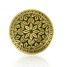Edgar Berebi 8845/1 - Hampton Knob; Museum Gold Finish