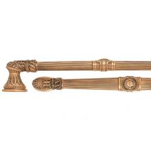 Edgar Berebi 8970/6 - EMPIRE APPLIANCE PULL w/ VERTICAL LION MOTIF