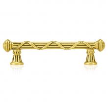 Edgar Berebi 9839/1 - 5'' C To C Berkley Pull Museum Gold Finish