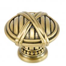 Edgar Berebi 9847BB - Berkley Knob; Burnished Brass Finish