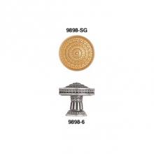 Edgar Berebi 9898AN - TOULOUSE KNOB; SEE 10059 FOR CRYSTAL VERSION