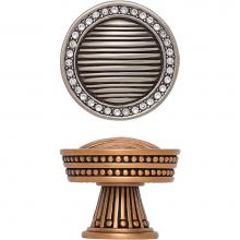 Edgar Berebi 10049AN - CHESAPEAKE KNOB; CLEAR CRYSTAL