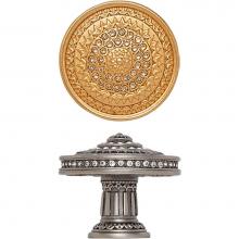 Edgar Berebi 10059AN - TOULOUSE KNOB; CLEAR CRYSTAL