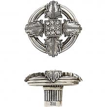 Edgar Berebi 8513AN - HOLLIS KNOB; CLEAR CRYSTAL