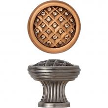 Edgar Berebi 9865AN - FLORENCE KNOB; CLEAR CRYSTAL