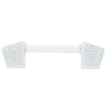 Edgar Berebi G102423/HW - Rivoli Ii 3'' CC Knob-Pull; Hidden White