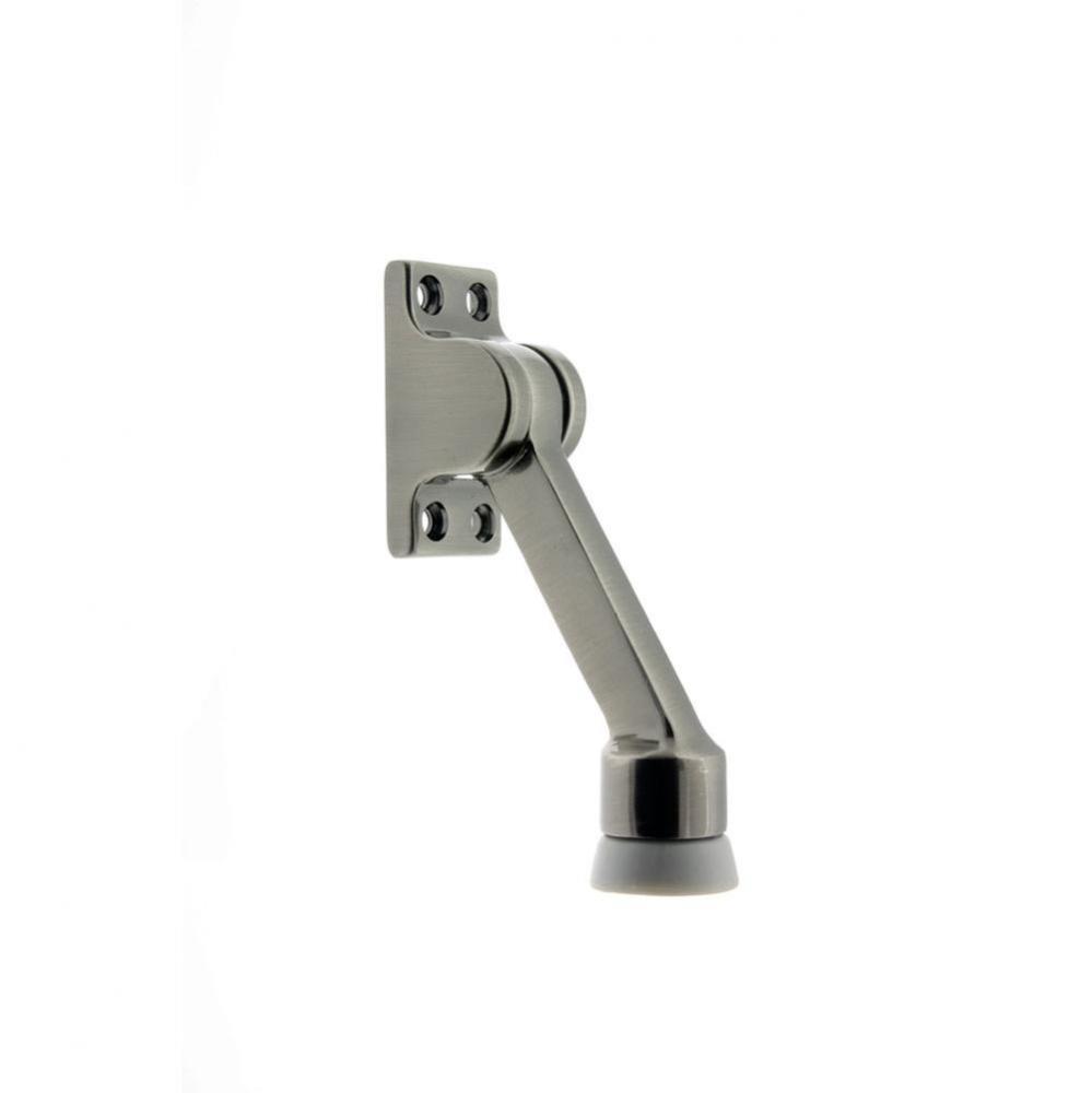 4-1/2'' Projection Square Kickdown Stop Antique Nickel