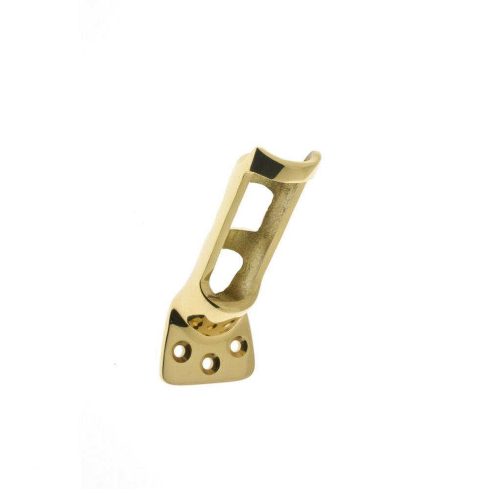 1'' Diameter Flag Pole Holder Polished Brass