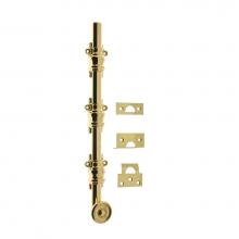 Idh 11212-003 - 12'' Ornam Bolt 11/16'' Dia. W/ 2.25'' Barrel Guide/Swirl Knob Polis