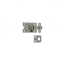 Idh 11285-015 - 2'' Security Barrel Bolt Satin Nickel