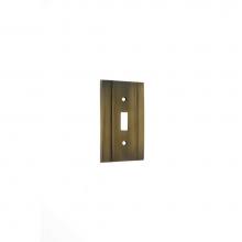 Idh 53004-005 - Heavy Cast Single Switch Antique Brass-L