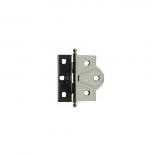 Idh 80001-026 - Solid Brass 2-1/2'' X 2-3/4'' Combo Mortise/Surface Offset Hinge Ball Finials