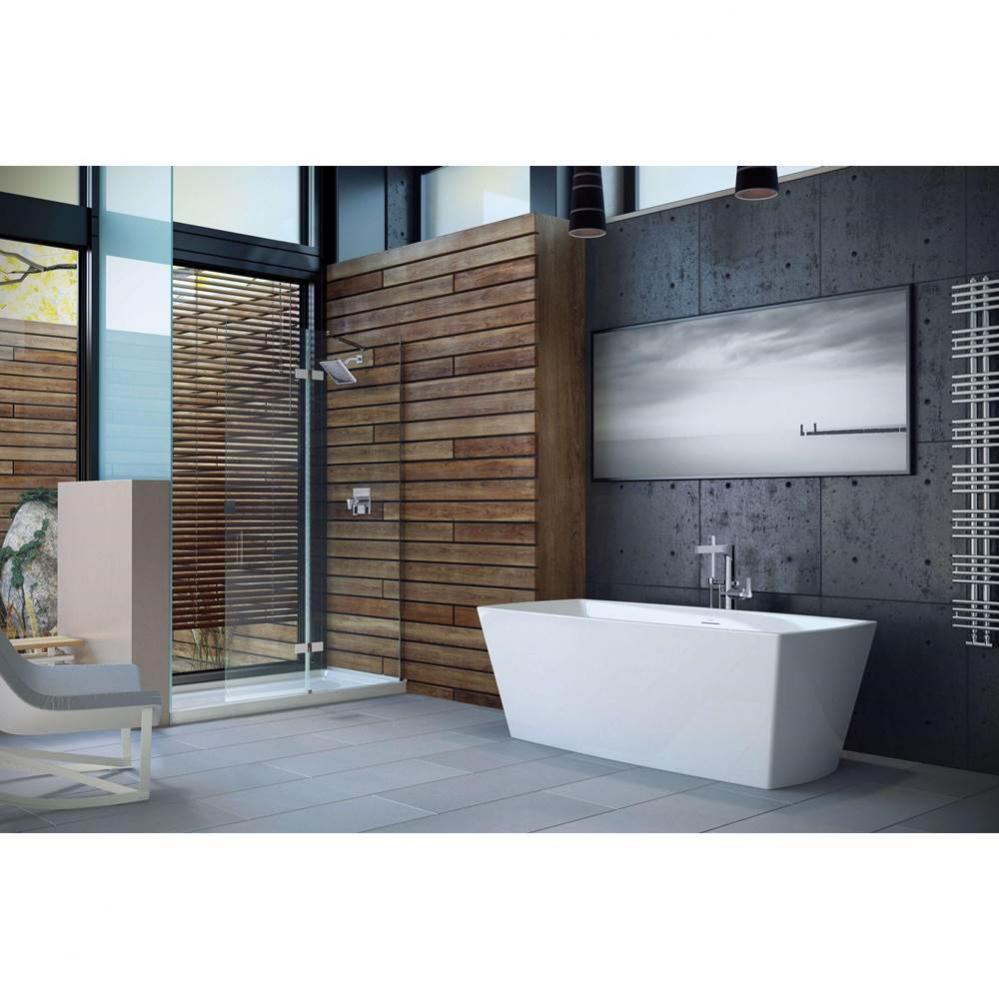 White Carrera Bath