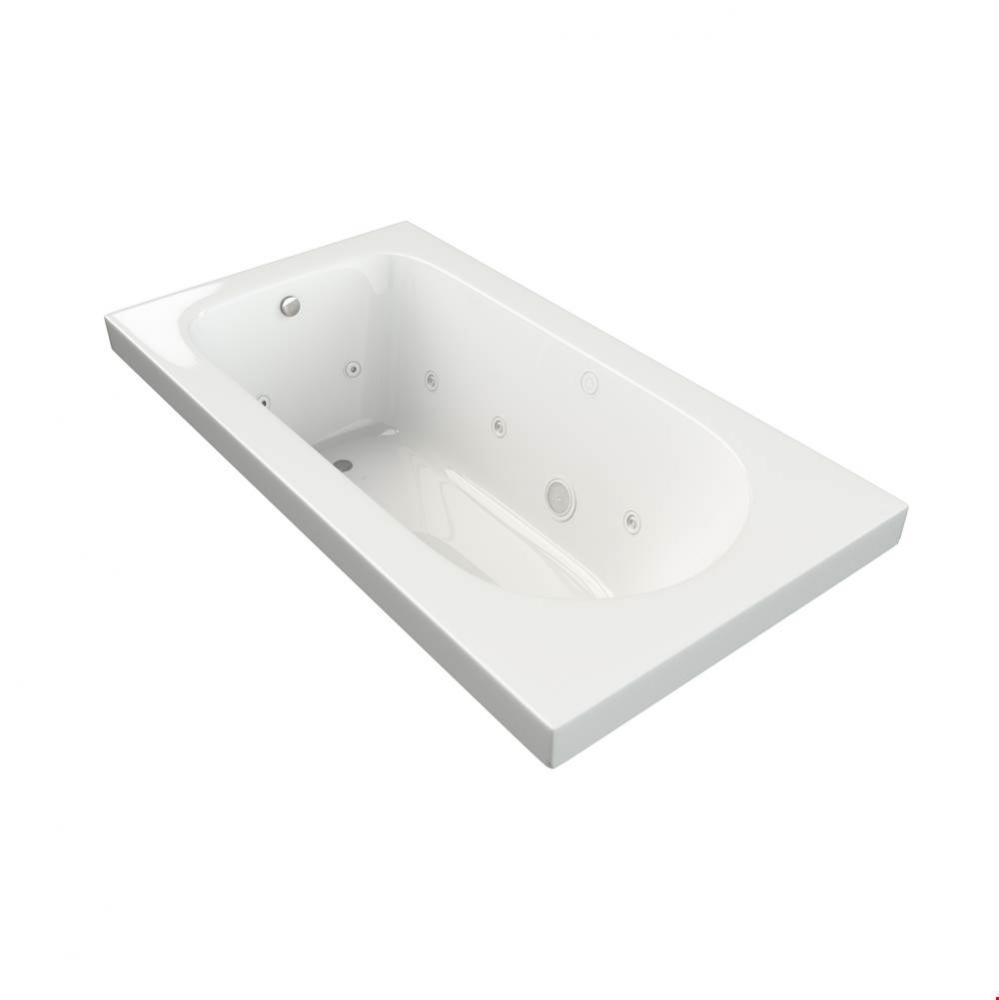 White Bliss 2'' Drop In Bath 8-Pack