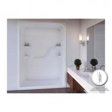 Mirolin Canada SH53R1 - White Madison 5 Multi Shower Stall