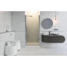 Mirolin Canada SD34PS - Sd34 Swing Door Plain Silver