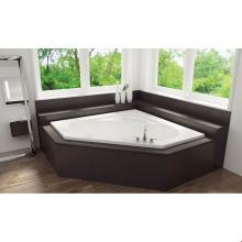 Mirolin Canada SO606AWR47Z - Bone Soho 1 Corner WP (RH motor) + Heater