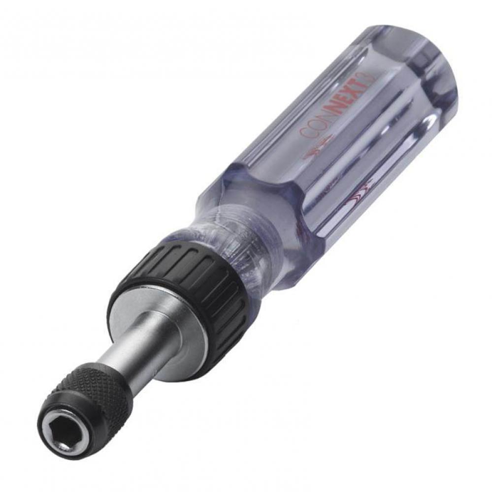 Connext Quick Change Nut Driver, Long Handle, Ratcheting