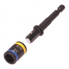 Malco MSHLC1 - 5/16'' and 3/8'' C-RHEX Cleanable Reversible Magnetic Hex Driver (2-5/8'&
