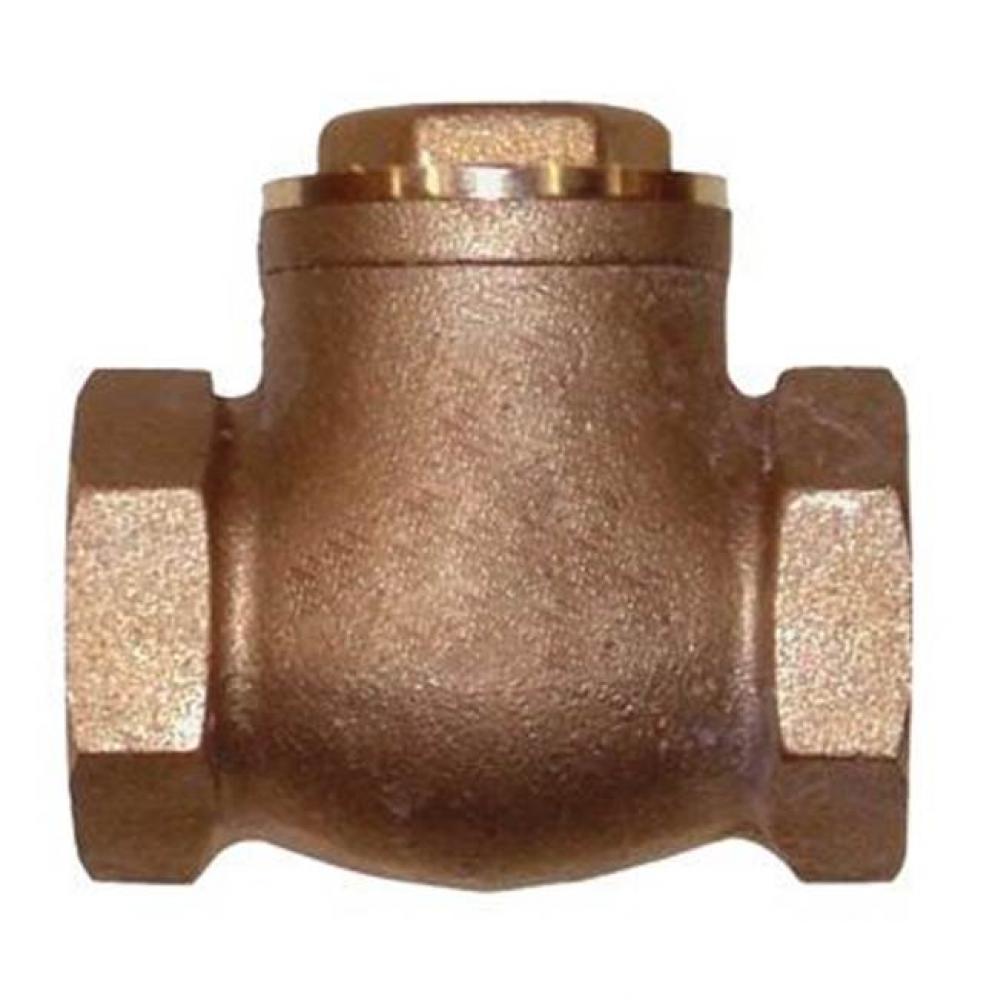 1/2 IPS BR SWING CHECK VLV SOFT SEAT - 2