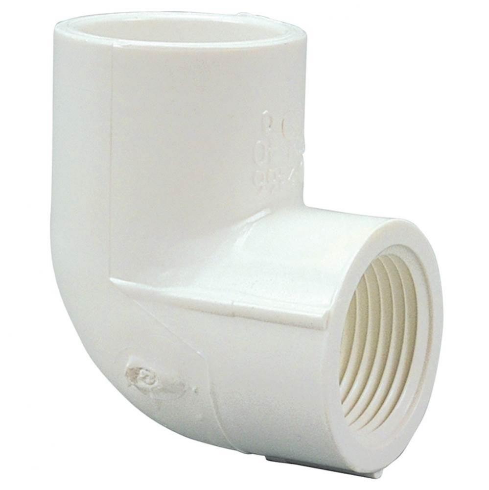 407-101 3/4X1/2 SXF RED 90 ELL PVC 40
