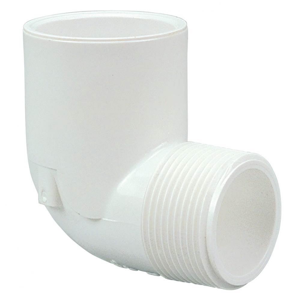 410-005 1/2 MXS 90 STREET ELL PVC 40