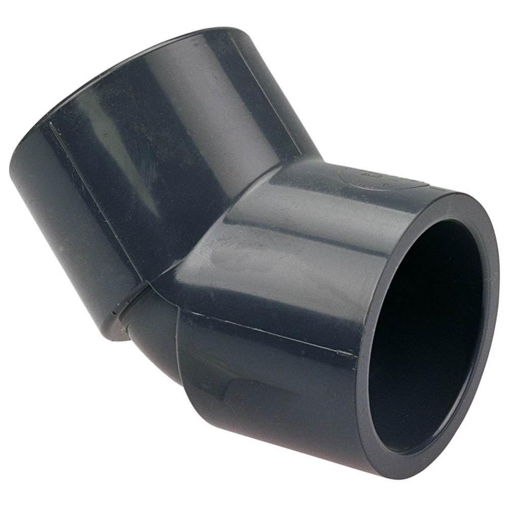 4506    21/2   SOC 45 ELL PVC 80