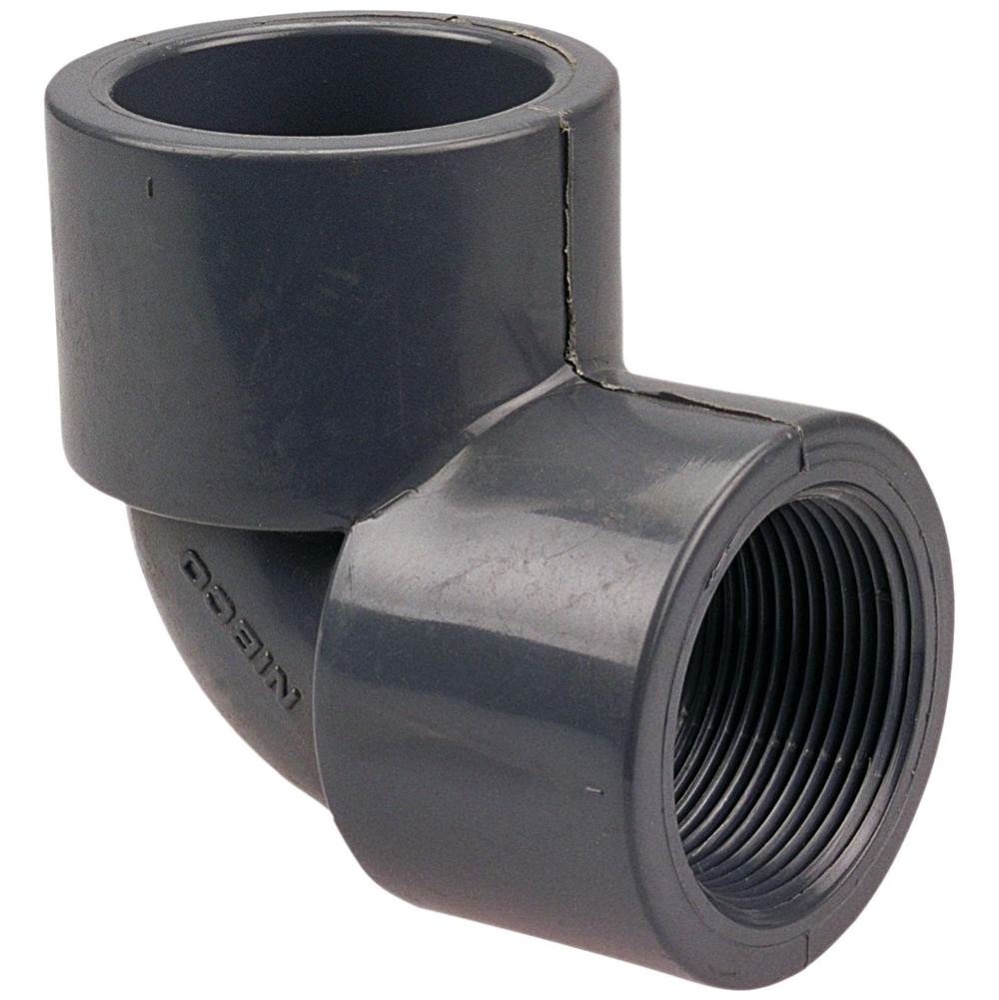 4507-3 1/2 S X T 90 ELL PVC 80