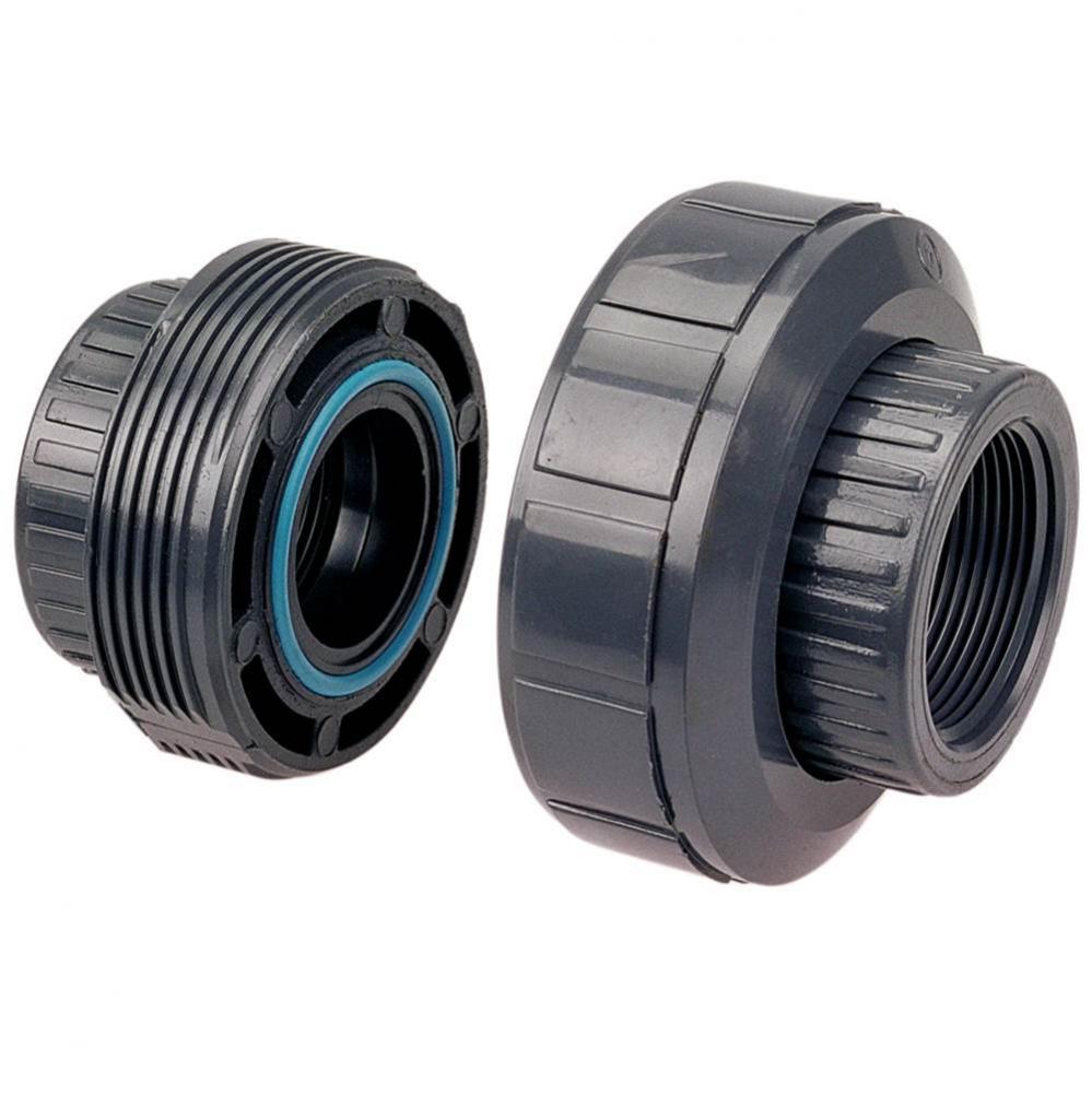 453333  11/2  THD UNION PVC 80/FKM