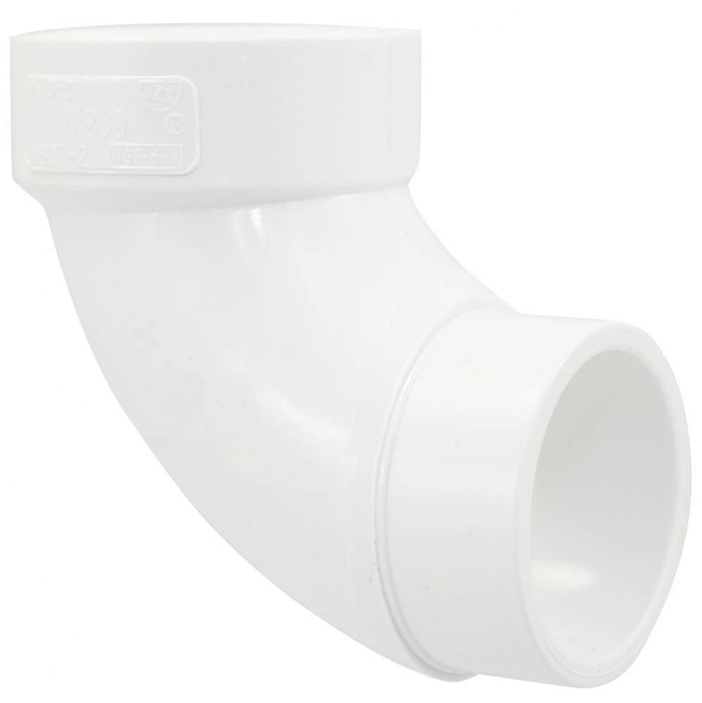 48072 11/4 SPGXH 90 STREET ELBOW PVC