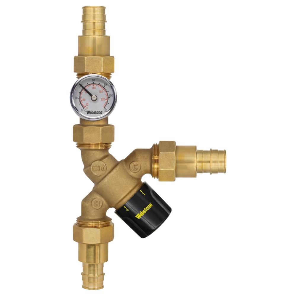 1/2 Pex F1960 Y-Tmv With Ck&Temp Ga -176Max