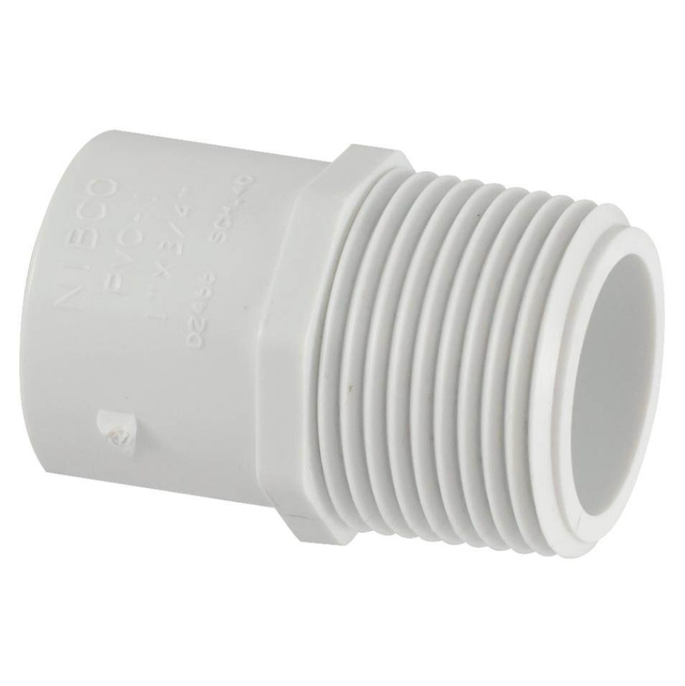 436-131 1X3/4 MXS RED MALE ADAPTER