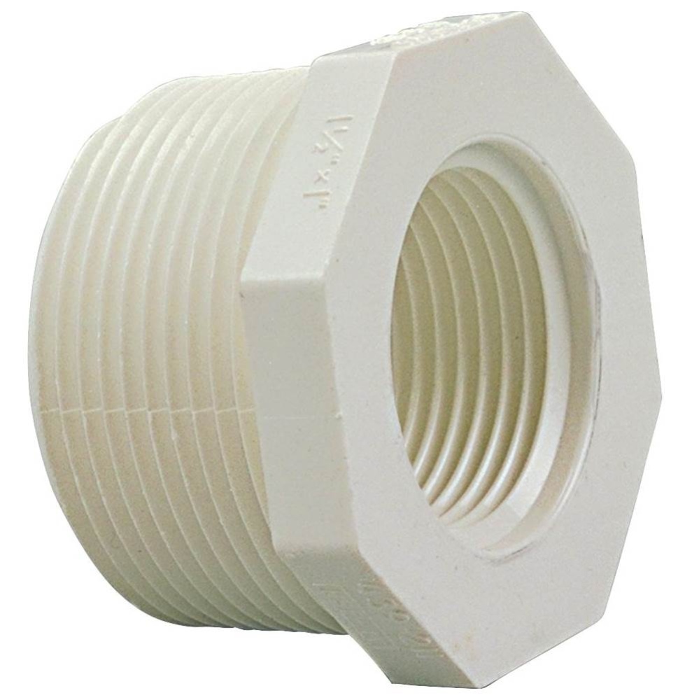 439-130 1X1/2 MXF RED BUSHING PVC 40