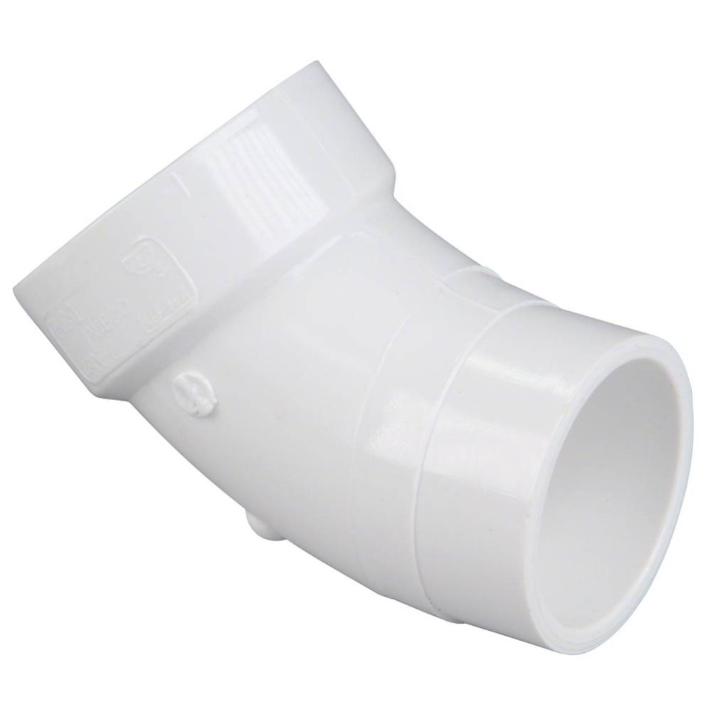 48062 6 SPGXH 45 STREET ELBOW PVC