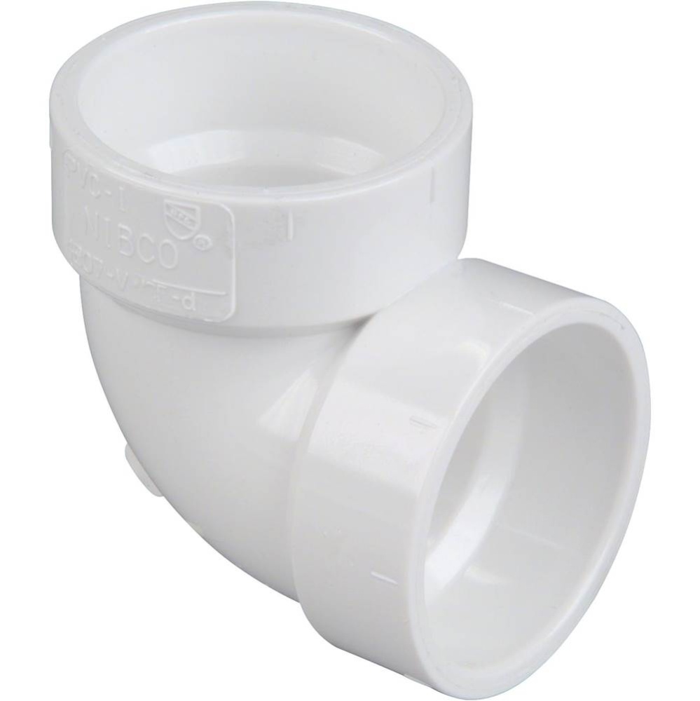 4807V 11/2 Hxh 90 Vent Elbow Pvc