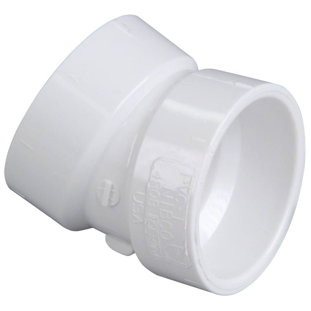 4808 6 HXH 22 1/2 ELBOW PVC