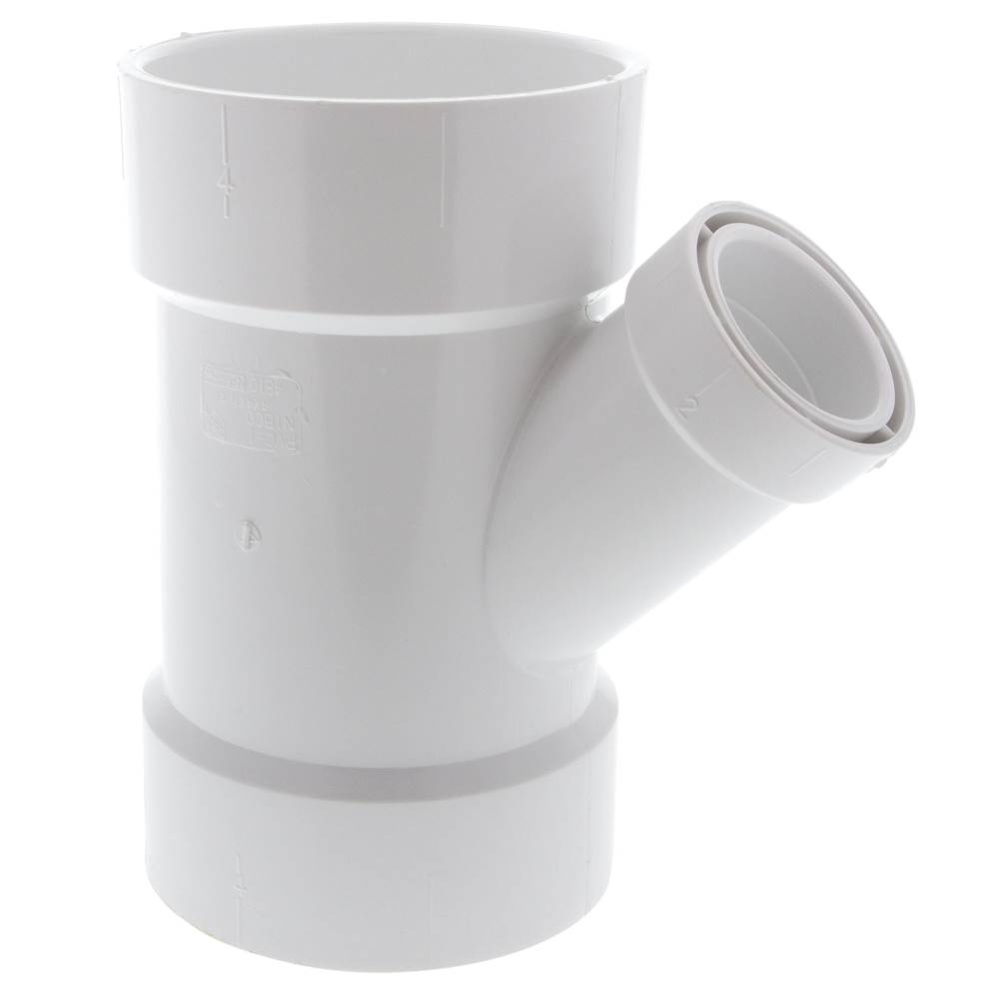 4810R 4X4X11/2 HXHXH DWV 45 Y PVC