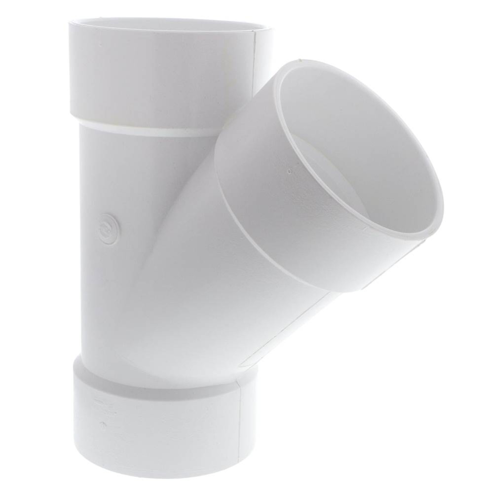 4810R 6X6X4 HXHXH 45 WYE PVC