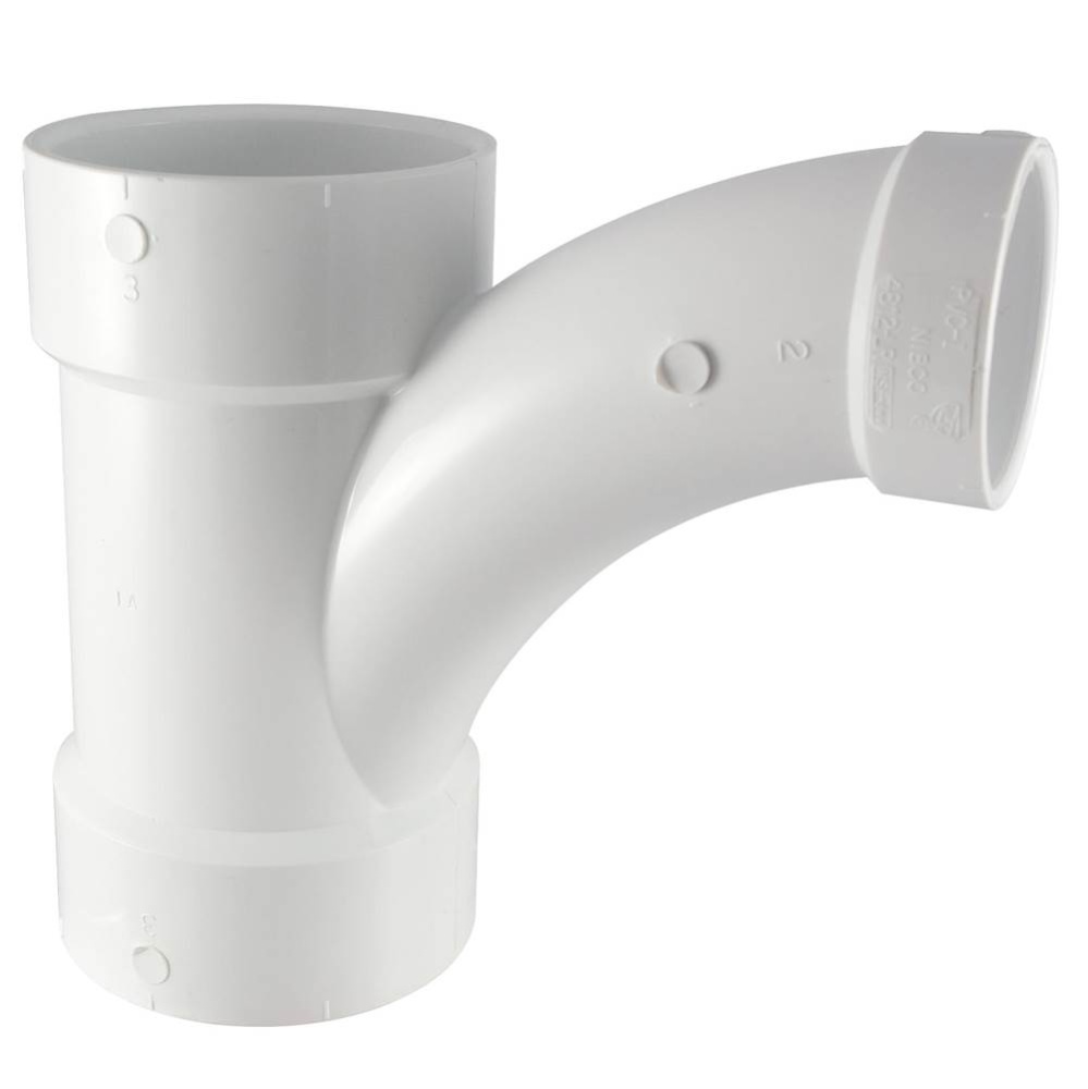 4812Lr 3X3X2 Hxhxh Comb Long Rad Ty Pvc