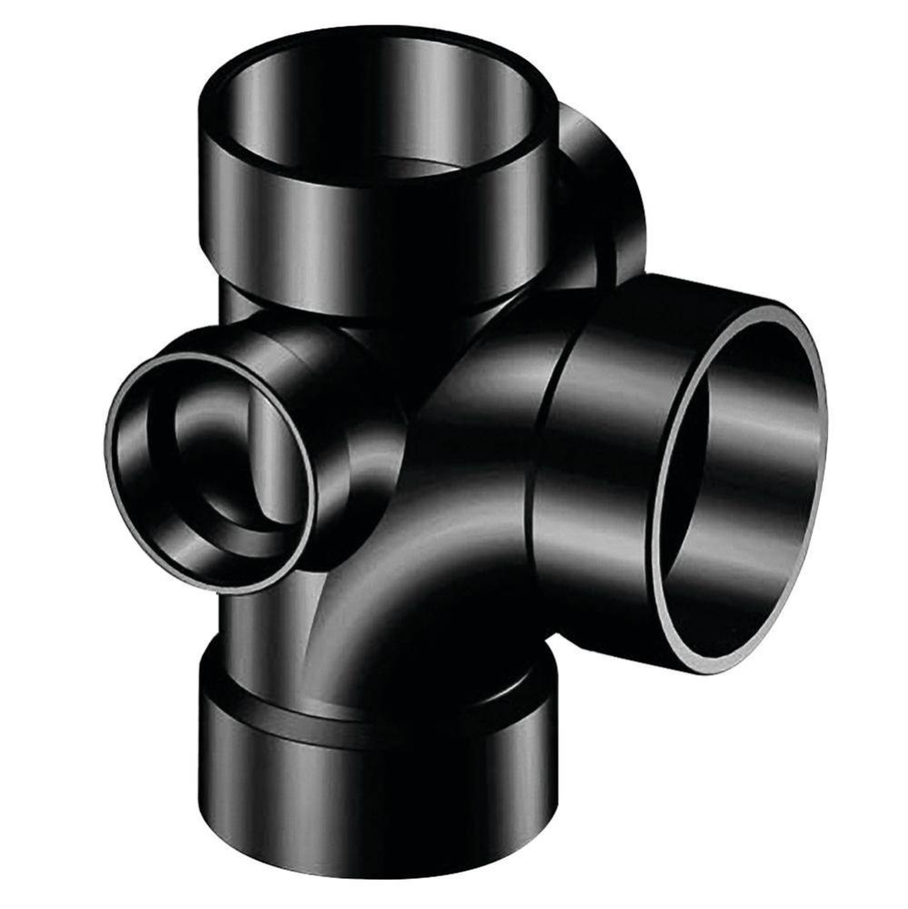 5870R 3X3X3X2X2 HUB TEE W/90 RT/LT ABS