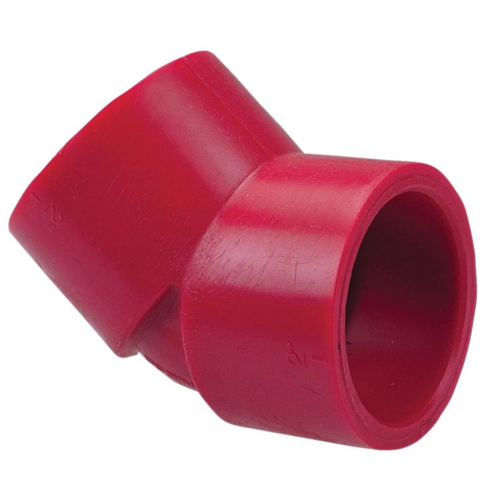 6506 1/2 SOC 45 ELL PVDF