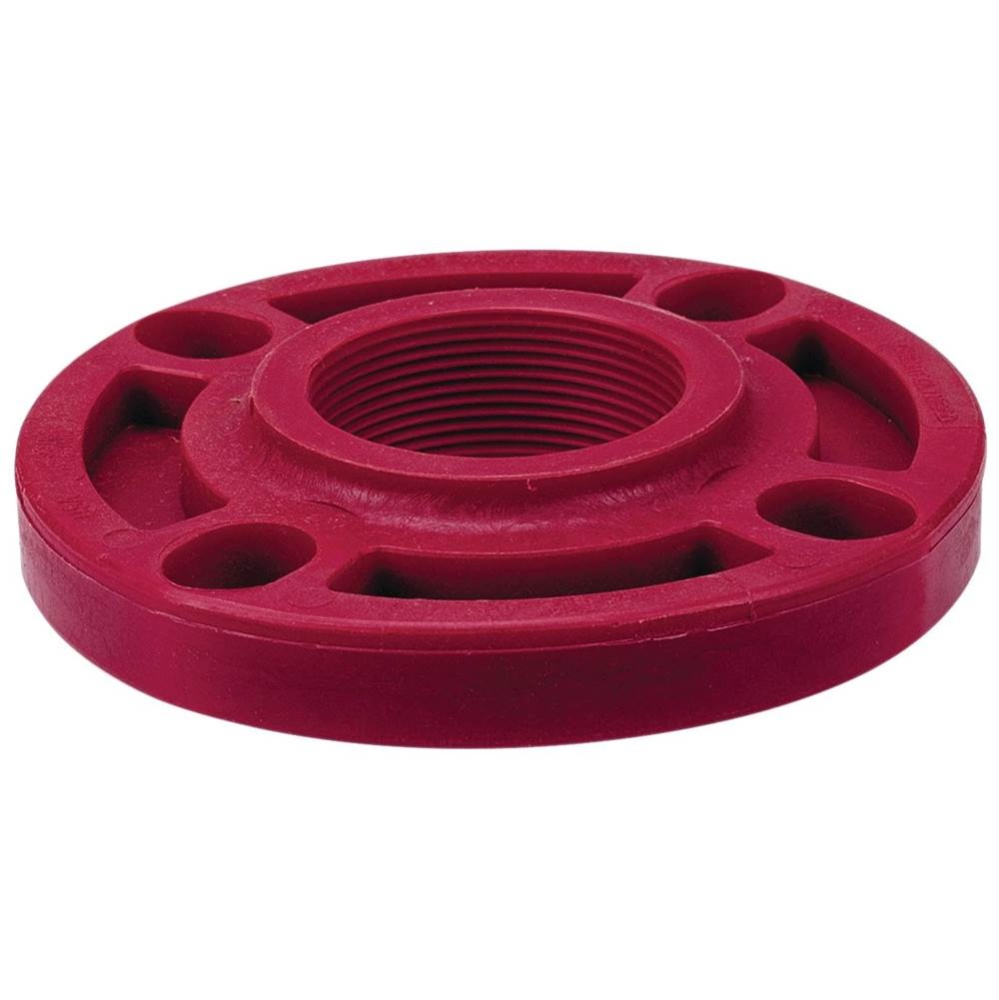 6551W3 2 THD WEBB FLG PVDF