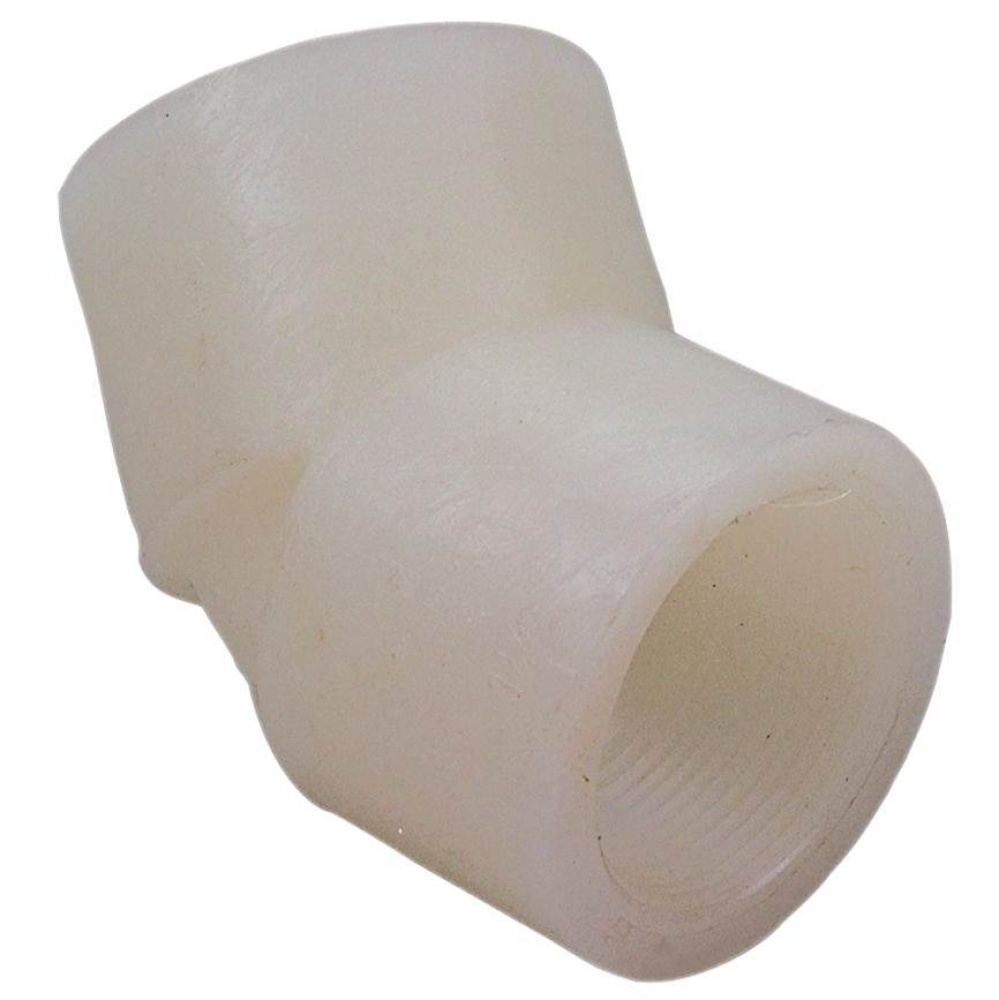 660633 1/2'' THD 45 ELL NAT PVDF