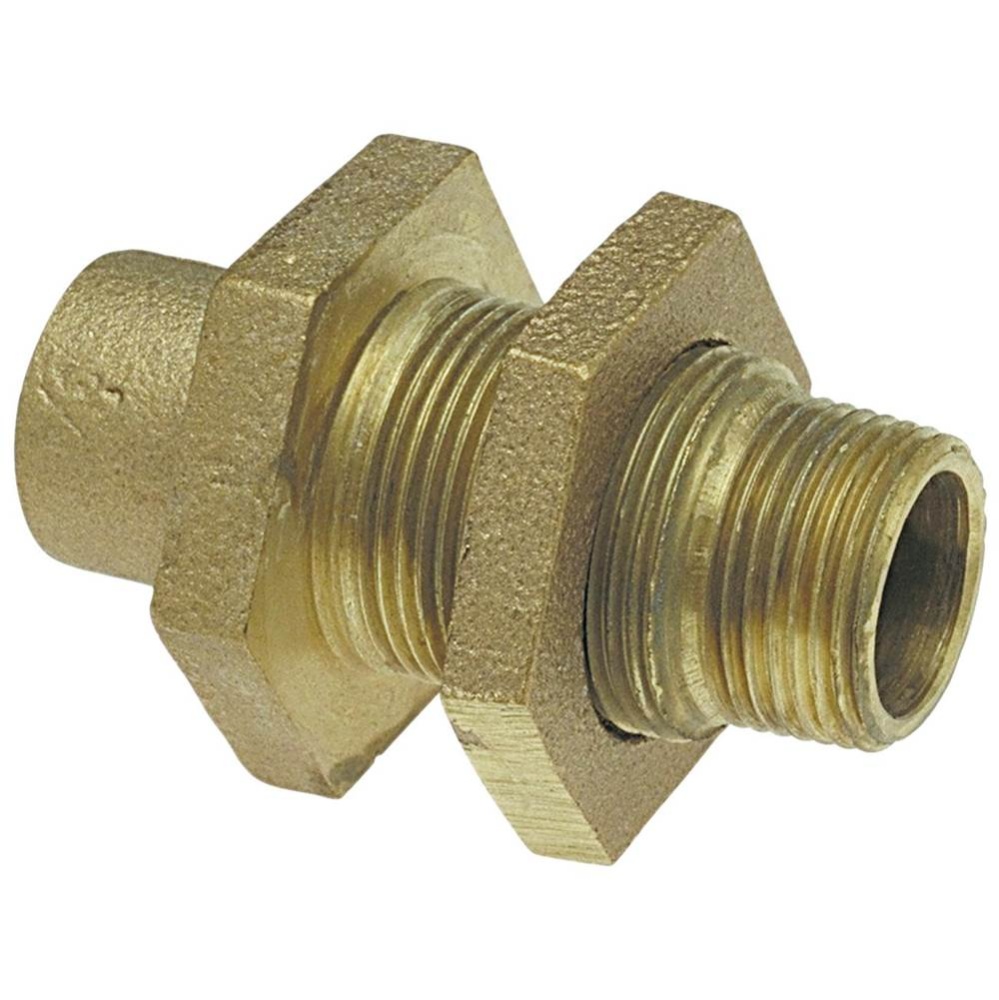 7504 1/2 Cxm Bulkhead Ftg Cast