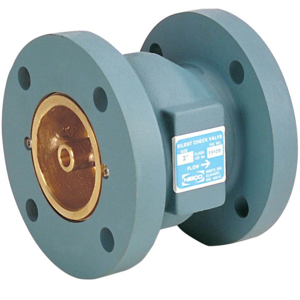 F960B-Lf 21/2 Flg Silent Ck Cast Iron