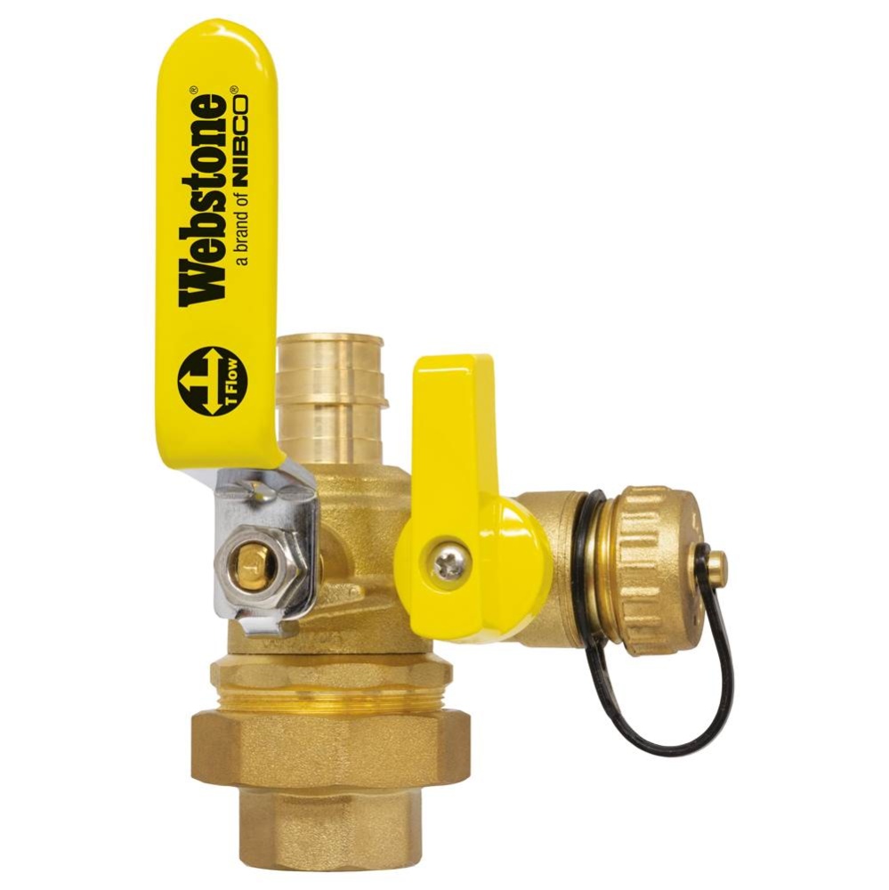 2 F1960 PEX LF UNION BALL DRAIN