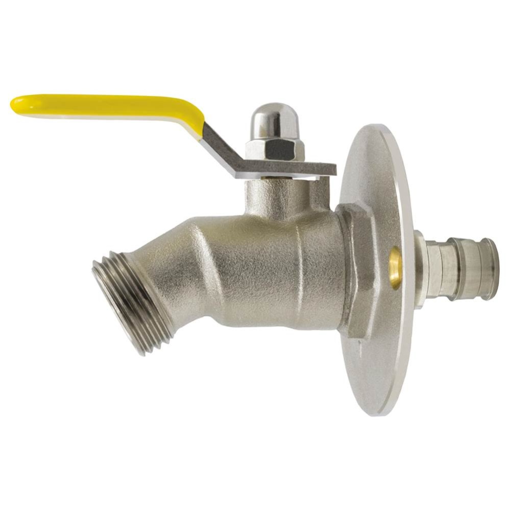 1/2 PEX FLG x HOSE LF NP BR SILLCOCK