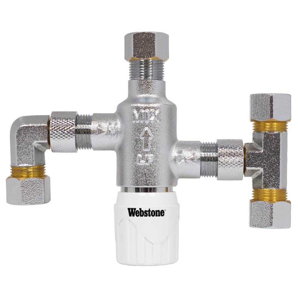 3/8 Cmp Lf Brz Tmv With Ck & Ftngs