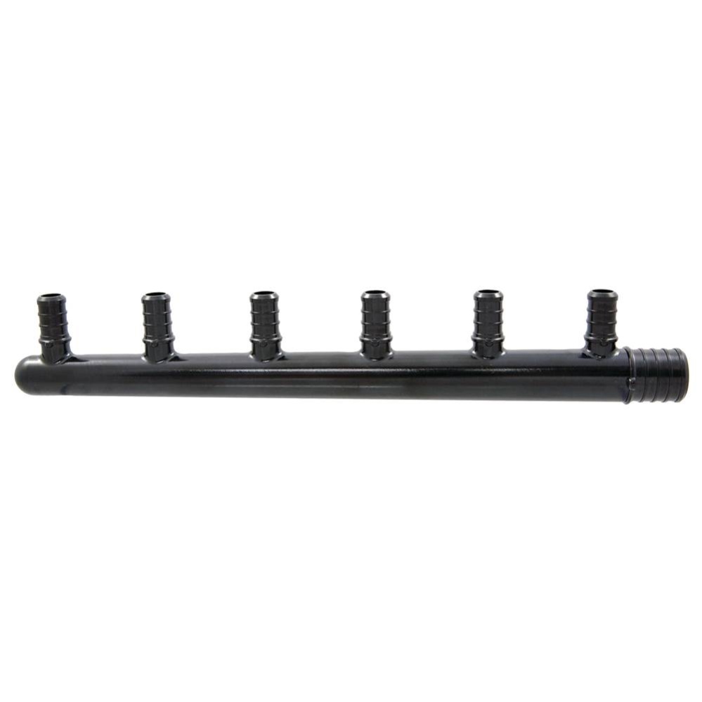 NPDCMT106 PEX MP TEE 1 6-PORT CLOSED