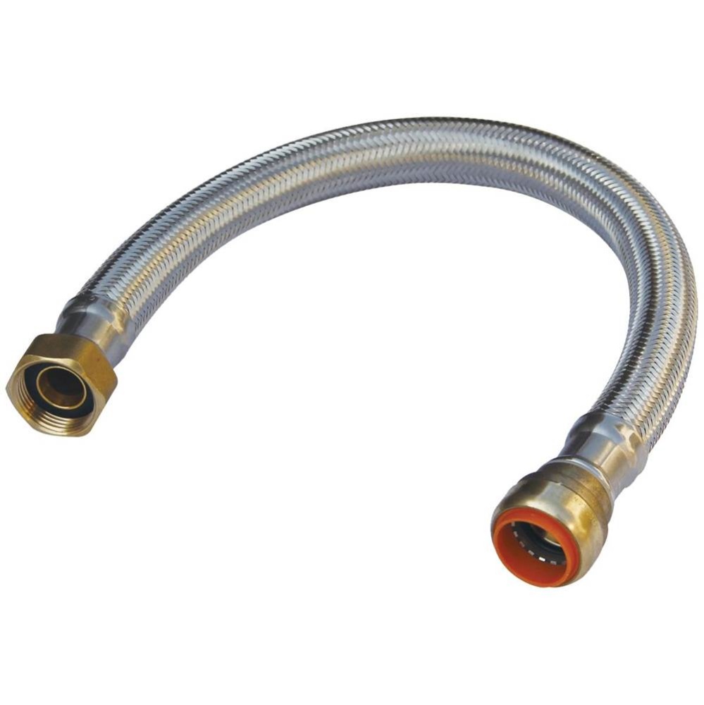 1/2 PUSH X 3/4 FIP 18 WATER HEATER HOSE